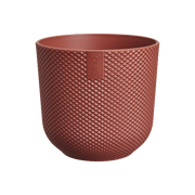 Vaso Jazz Round Mini D 9 x H 9 cm rosso toscano ELHO