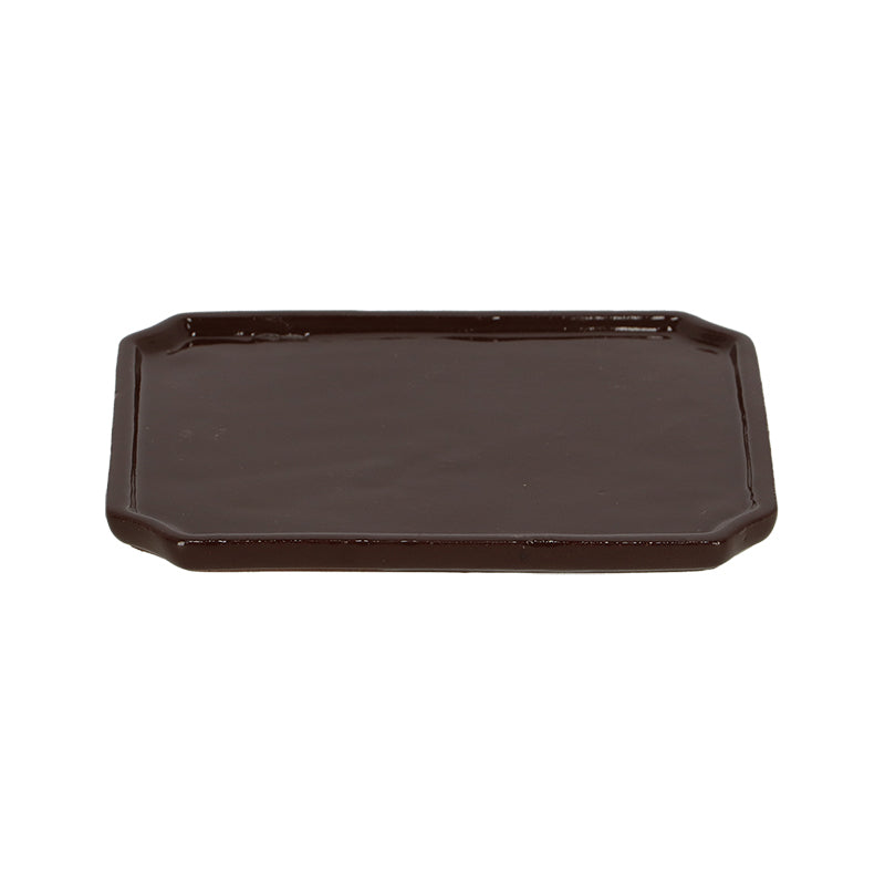 SOTTOVASO RETTANGOLARE PER BONSAI 20.6CM