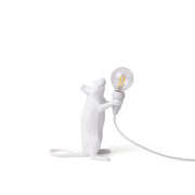 Lampada Mouse Step 6x13,3 h.14,5 cm Bianca SELETTI