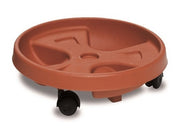 SOTTOVASO CON RUOTE 30CM MEDITERRANEO