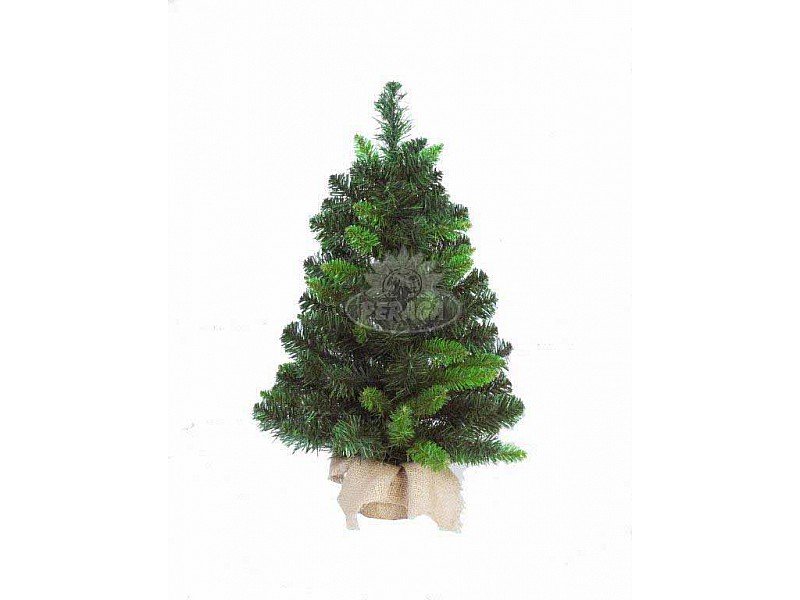 PINETTO VERDE 30CM CON BASE IN JUTA