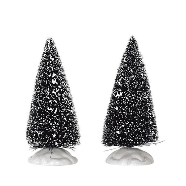Bristle Tree, Small, Set Of 2 - LEMAX COD 14004