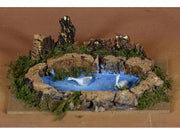 LAGO CON ANATRE 15X10CM