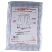 TENDA BALCONE PVC BIANCA 350x400