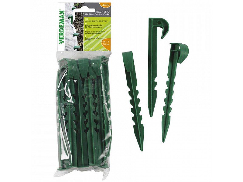 PICCHETTI FISSATELO E FISSA-FILM IN PLASTICA 10PZ