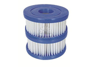 2 CARTUCCE DI RICAMBIO PER PISCINA BESTWAY LAY-Z-SPA