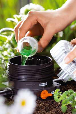 DOSATORE PER CONCIME FERTILIZZA DURANTE L'IRRIGAZIONE MICRO-DRIP