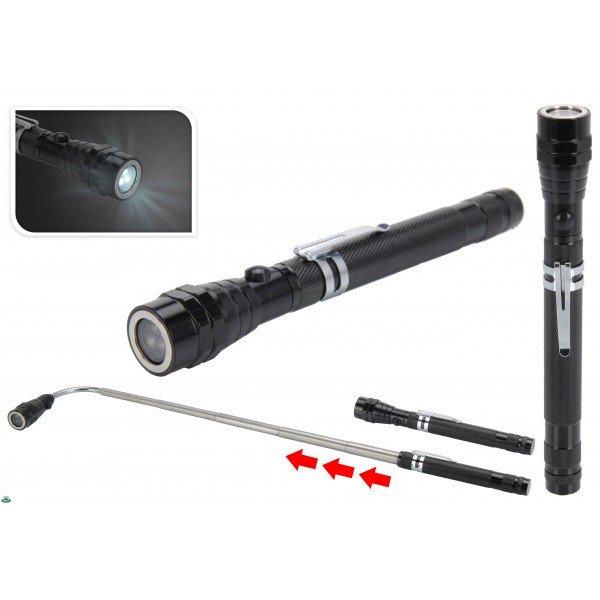 TORCIA ELETTRICA TELESCOPICA ALLUNGABILE 57CM
