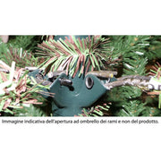 ALBERO DI NATALE 240CM SACCARELLO VERDE