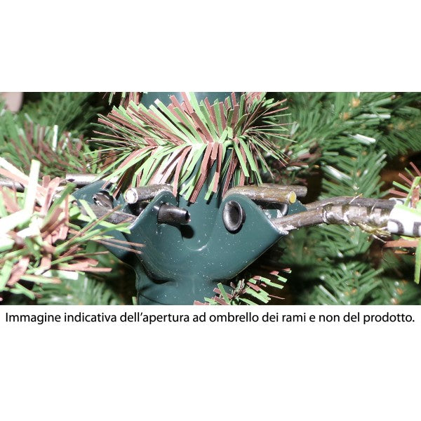 ALBERO DI NATALE 240CM BERNINA VERDE