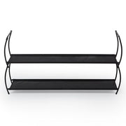 SCARPIERA IMELDA IN METALLO NERO 23X23X81 CM