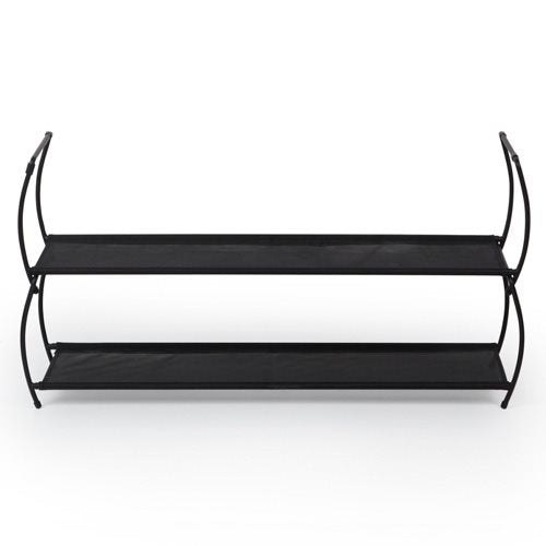 SCARPIERA IMELDA IN METALLO NERO 23X23X81 CM