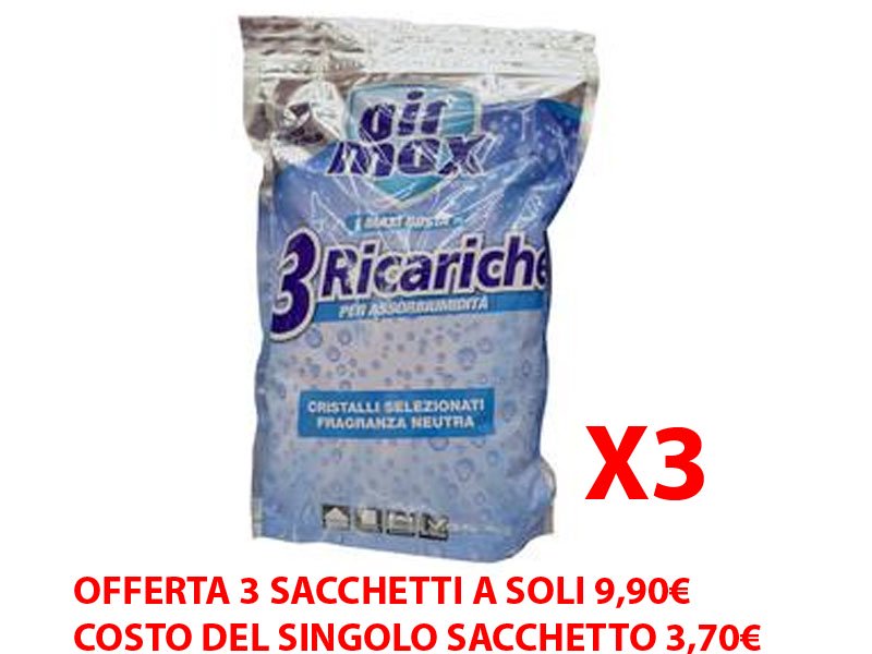 OFFERTA 3 X 3 AIR MAX RICARICA NEUTRA 1350GR