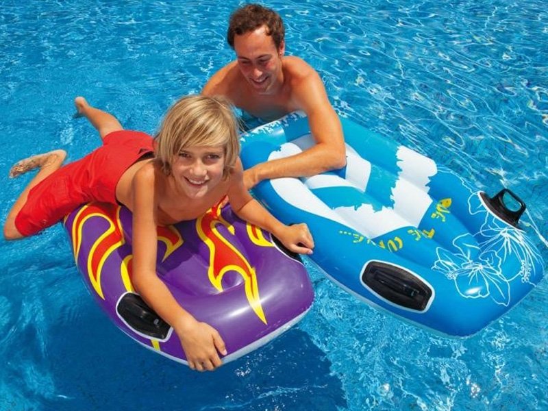 TAVOLA DA NUOTO RIDER 112X62CM