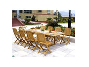 TAVOLO BOSTON RETTANGOLARE IN TEAK ALLUNGABILE