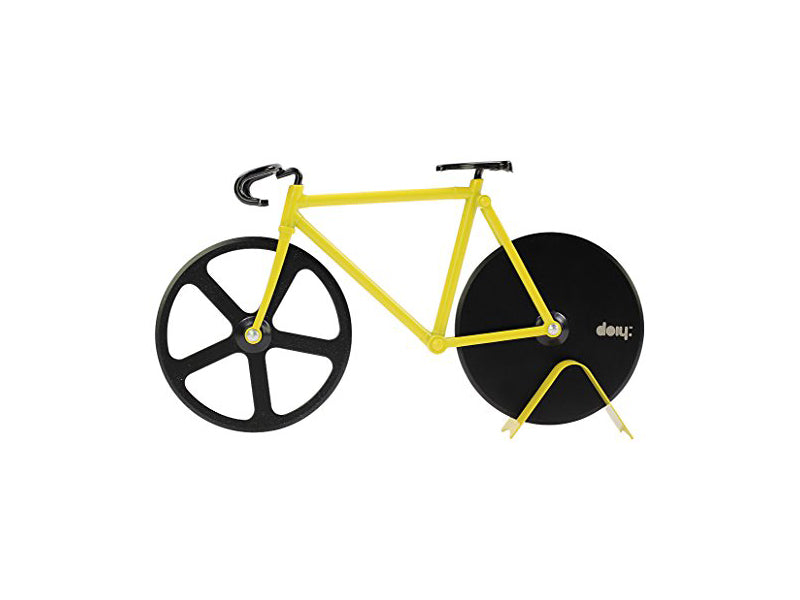 BICYCLE PIZZA CUTTER GIALLA TAGLIA PIZZA BICI