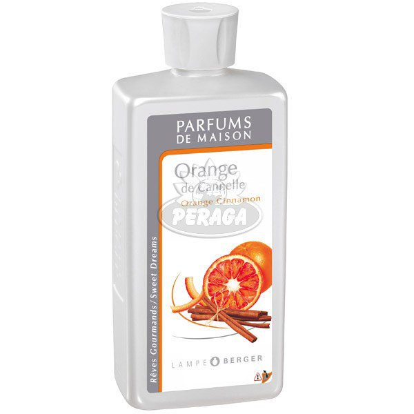 LAMPE BERGER FLACONE FRAGRANZA 500 ML ORANGE DE CANNELLE