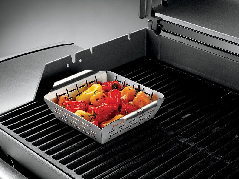 VASSOIO PER VERDURA INOX PICCOLO WEBER STYLE