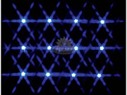 LUCE BLU A STELLA -  12 LIGHTED STAR STRING BLUE