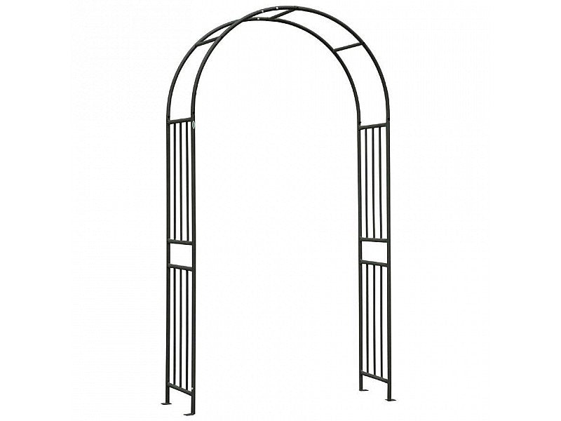 ARCO IN FERRO ANTRACITE PER RAMPICANTI CM 120X40XH219