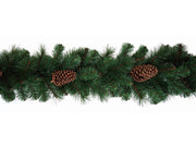 FESTONE VERDE CON PIGNE H270CM  Ø27CM