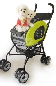 PASSEGGINO PER CANI 5 IN 1 COLORE VERDE