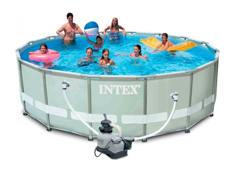 OFFERTA PISCINA ULTRA FRAME TONDA 549X132CM +ROBOT PULITORE +KIT MANTENIMENTO