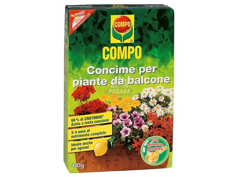 CONCIME SOLIDO PER PIANTE DA BALCONE 400G