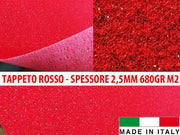 PASSATOIA ROSSA GLITTER 1X35MQ