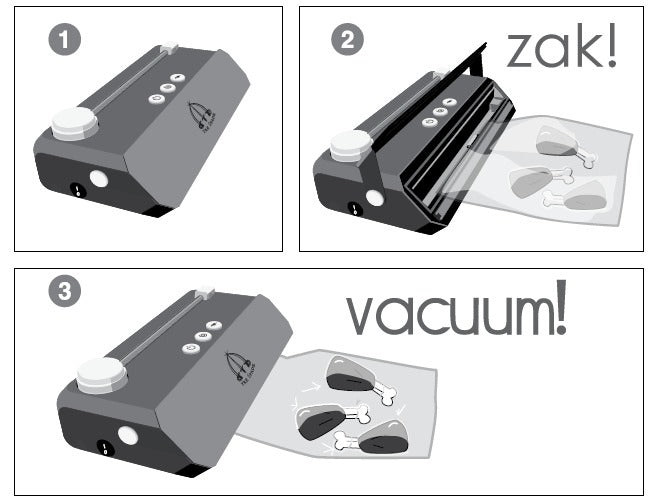 CONFEZIONATRICE SOTTOVUOTO TAKAJE VACUUM ARANCIONE