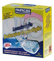 DETERSIVO IN CONFEZIONE DA 22 PASTIGLIE PER LAVASTOVIGLIE NUNCAS