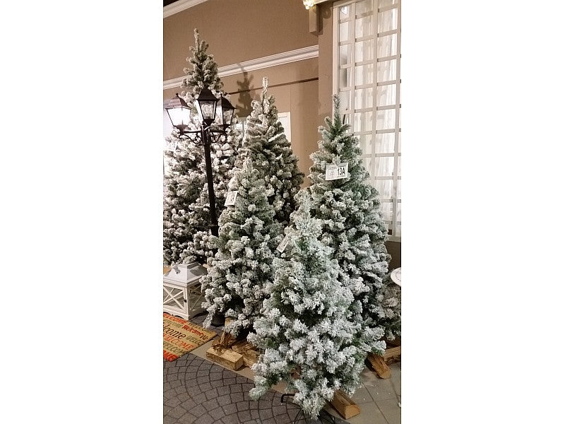 ALBERO DI NATALE DOLOMITI 270CM VERDE INNEVATO