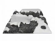 PAESAGGIO MINI PISTA DA SCI 39X38CM