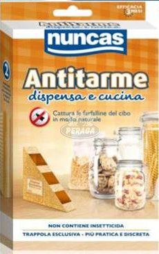 2 TRAPPOLE ANTITARME PER DISPENSA E CUCINA