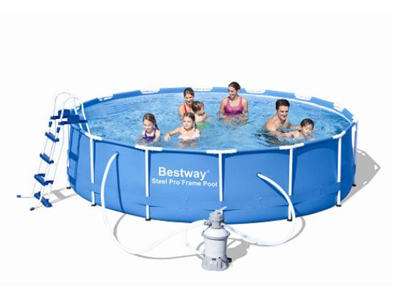 OFFERTA PISCINA ROTONDA 427XH100 FRAME + PULITORE DA FONDO + KIT MANTENIMENTO