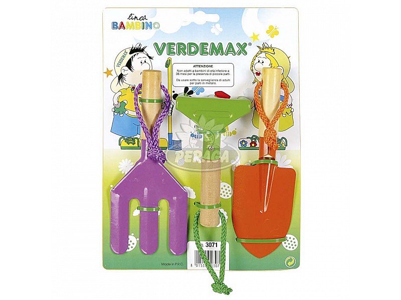 SET COMPLETO PER BAMBINI DA GIARDINO