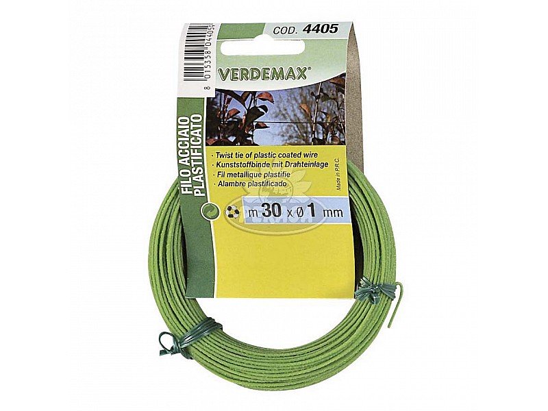 FILO ANIMATO IN ACCIAIO PLASTIFICATO 30M