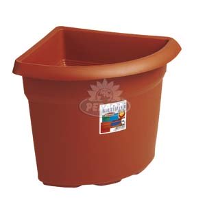 FIORIERA ANGOLARE LINEA MEDITERRANEO CM 45X45X40 H