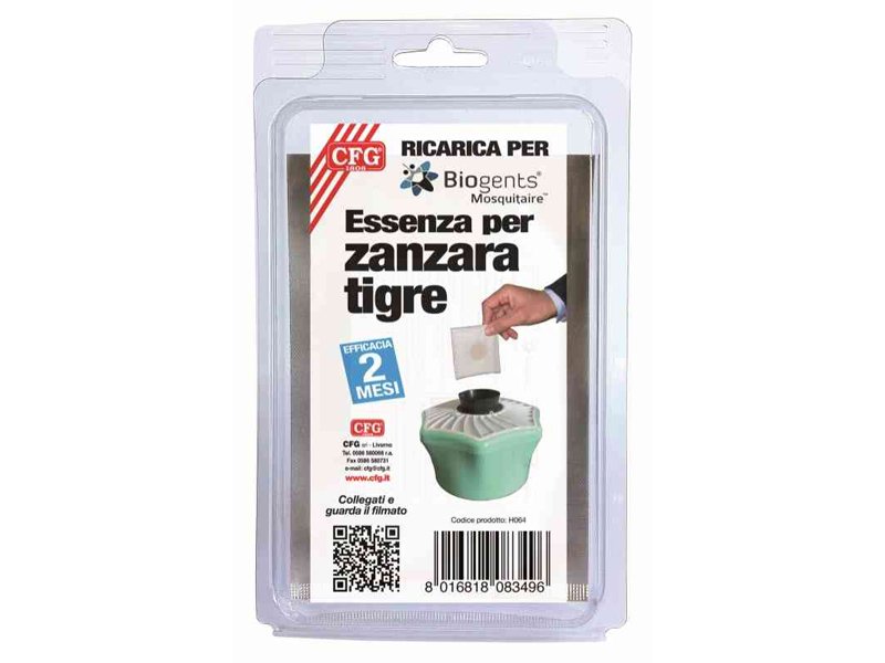 BIOGENTS MOSQUITAIRE ESSENZA PER ZANZARA TIGRE