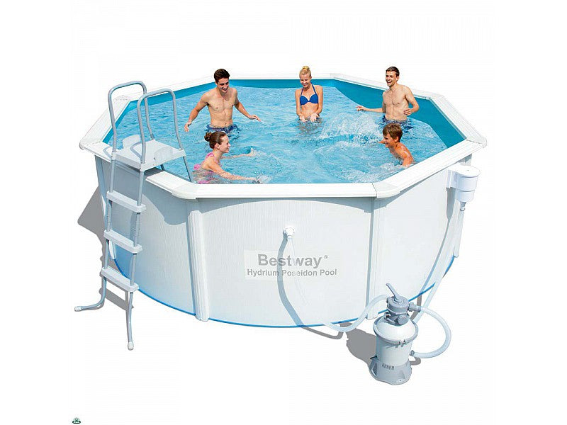 OFFERTA PISCINA HYDRIUM POSEIDON 366X122CM CON POMPA FILTRO + COPERTURA