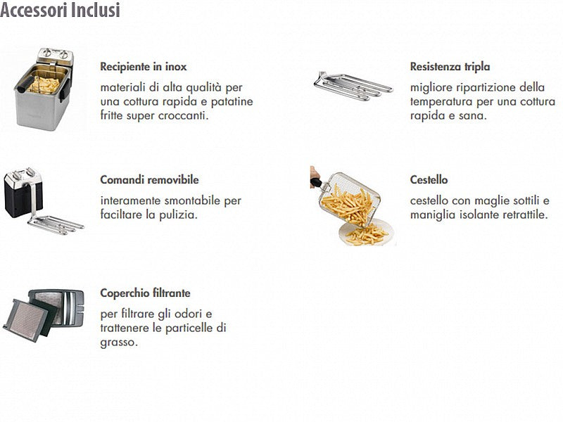 FRIGGITRICE PRO 350F 2400W