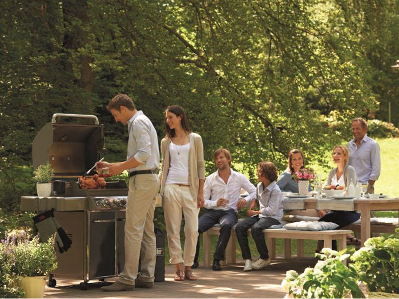 WEBER GENESIS E-330 GBS BLACK NATURAL