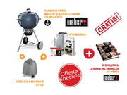 KIT BARBECUE MASTER TOUCH 57 BLU + OMAGGIO LA BIBBIA DEL BBQ