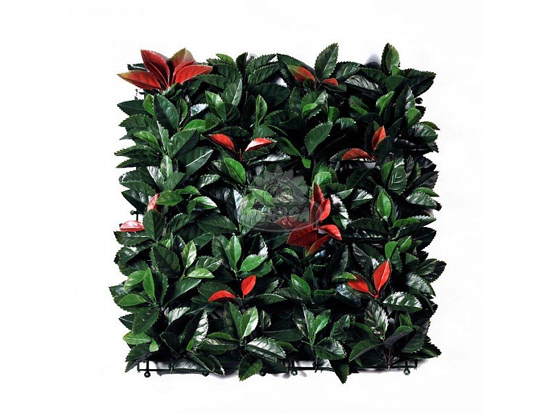 SIEPE ARTIFICIALE ORNAMENTALE PHOTINIA 50X50CM