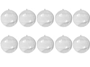 10 PALLINE IN PLEXIGLASS DIVISIBILI Ø8CM