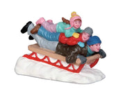 IN SLITTINO CON PAPà - SLEDDING WITH DAD