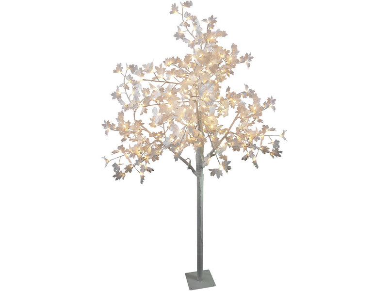 ACERO BIANCO CON 320LED 250CM BIANCO CALDO