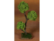 ALBERO LEGNO H.27CM C/LICHENE