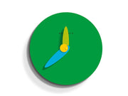 FINGER CLOCK OROLOGI DA PARETE VERDE