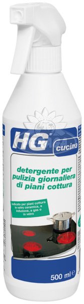 HG DETERGENTE PER PULIZIA GIORNALIERA DI PIANI COTTURA IN VETRO